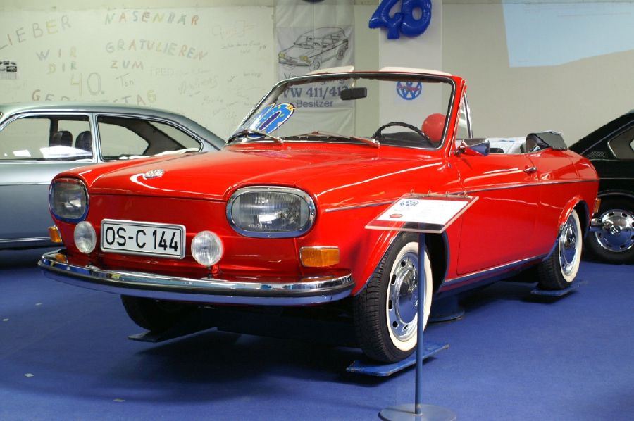 The VW 411 Cabriolet prototype