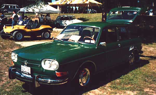 A green 411 Wagon from N.Y. State