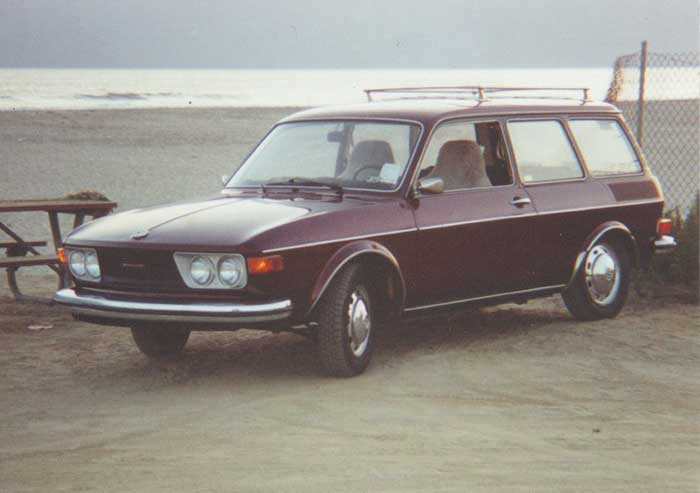 Erich's burgundy 412 wagon