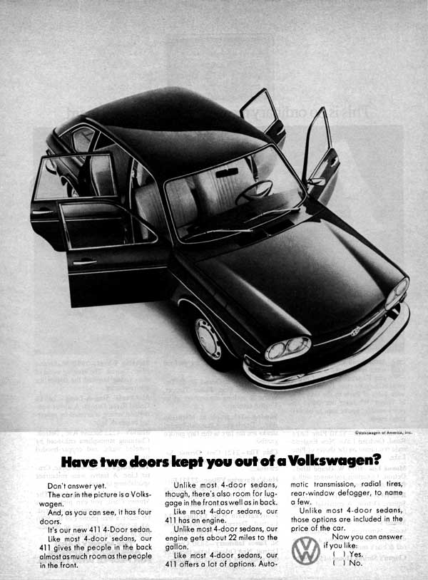 Have two doors kept you out of a Volkswagen?