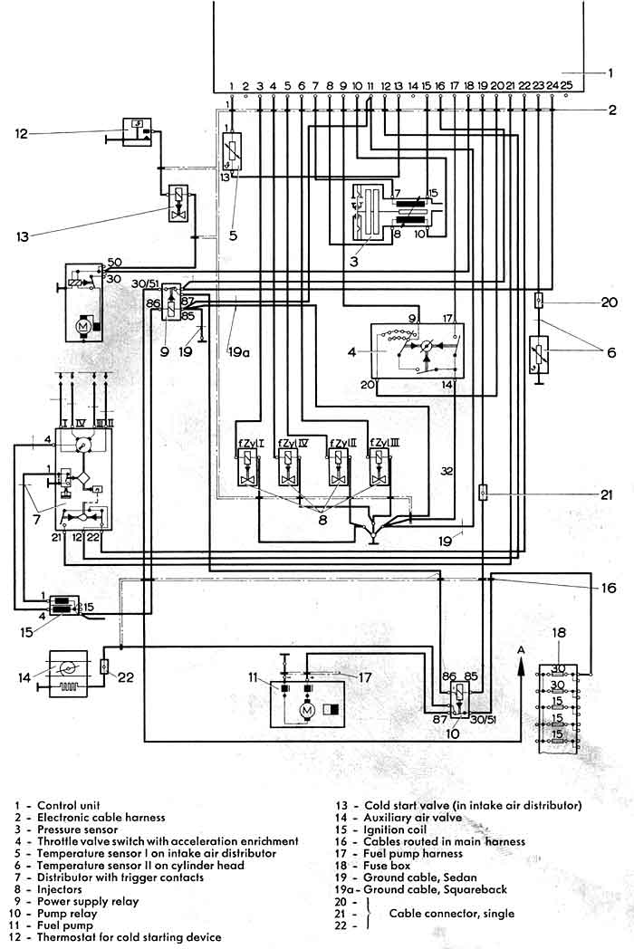 Bosch D-Jetronic fuel injection