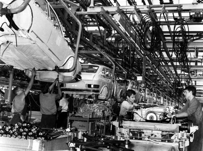 411 4-door sedan engines being built