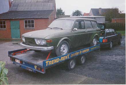 Florent De Wandeler's '74 wagon (Belgium)